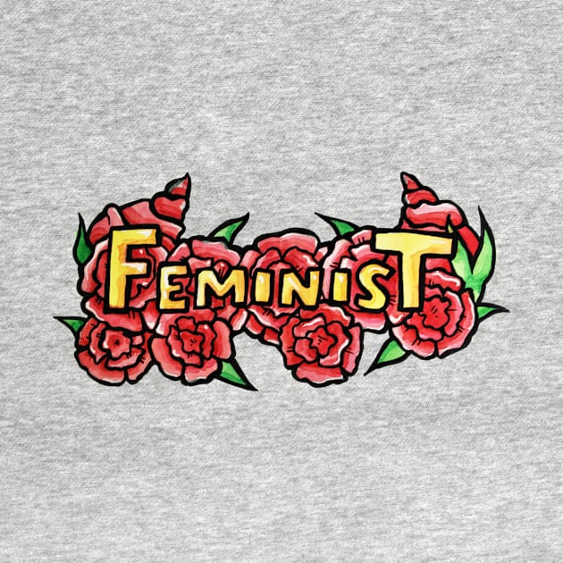 Feminist Roses by bubbsnugg